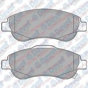 DELPHI LP2093 Fren Balatasi On (151mm) Crv Iii 07->